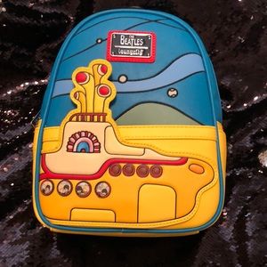 Loungefly The Beatles Yellow Submarine Backpack